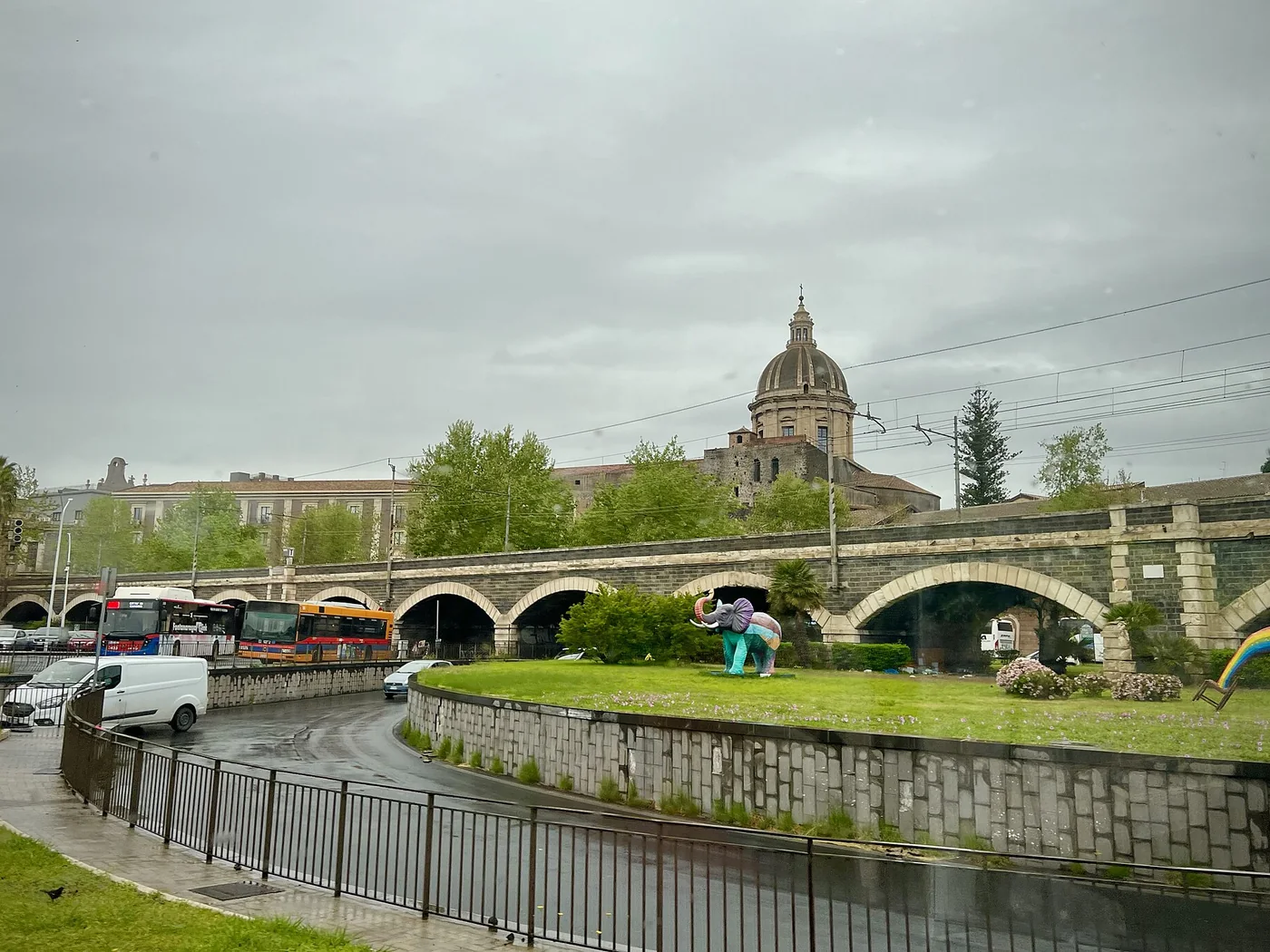 Immagine editoriale del territorio di Catania, in provincia di Catania