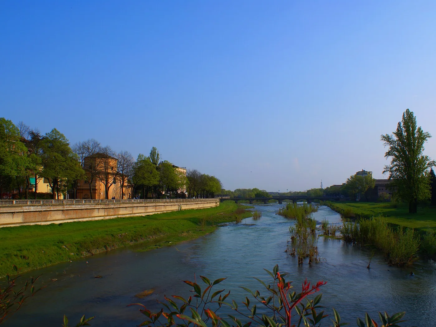Immagine editoriale del territorio di Parma, in provincia di Parma