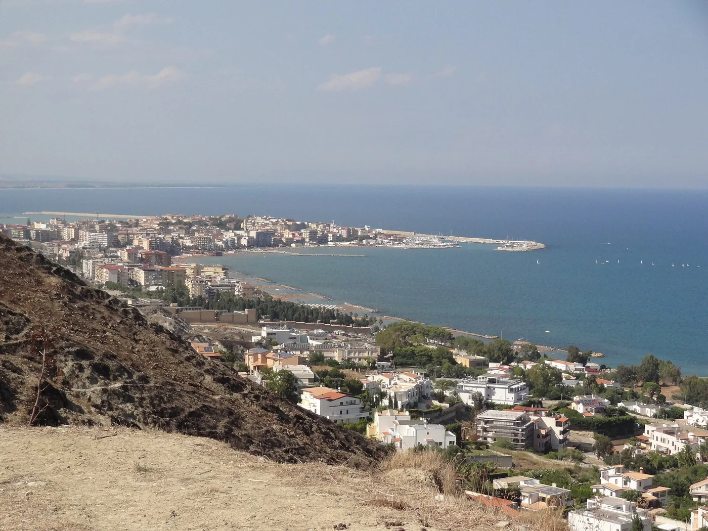 Immagine editoriale del territorio di Crotone, in provincia di Crotone