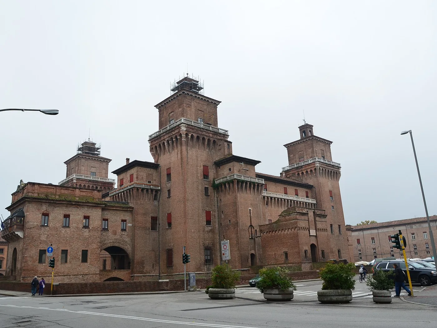Immagine editoriale del territorio di Ferrara, in provincia di Ferrara
