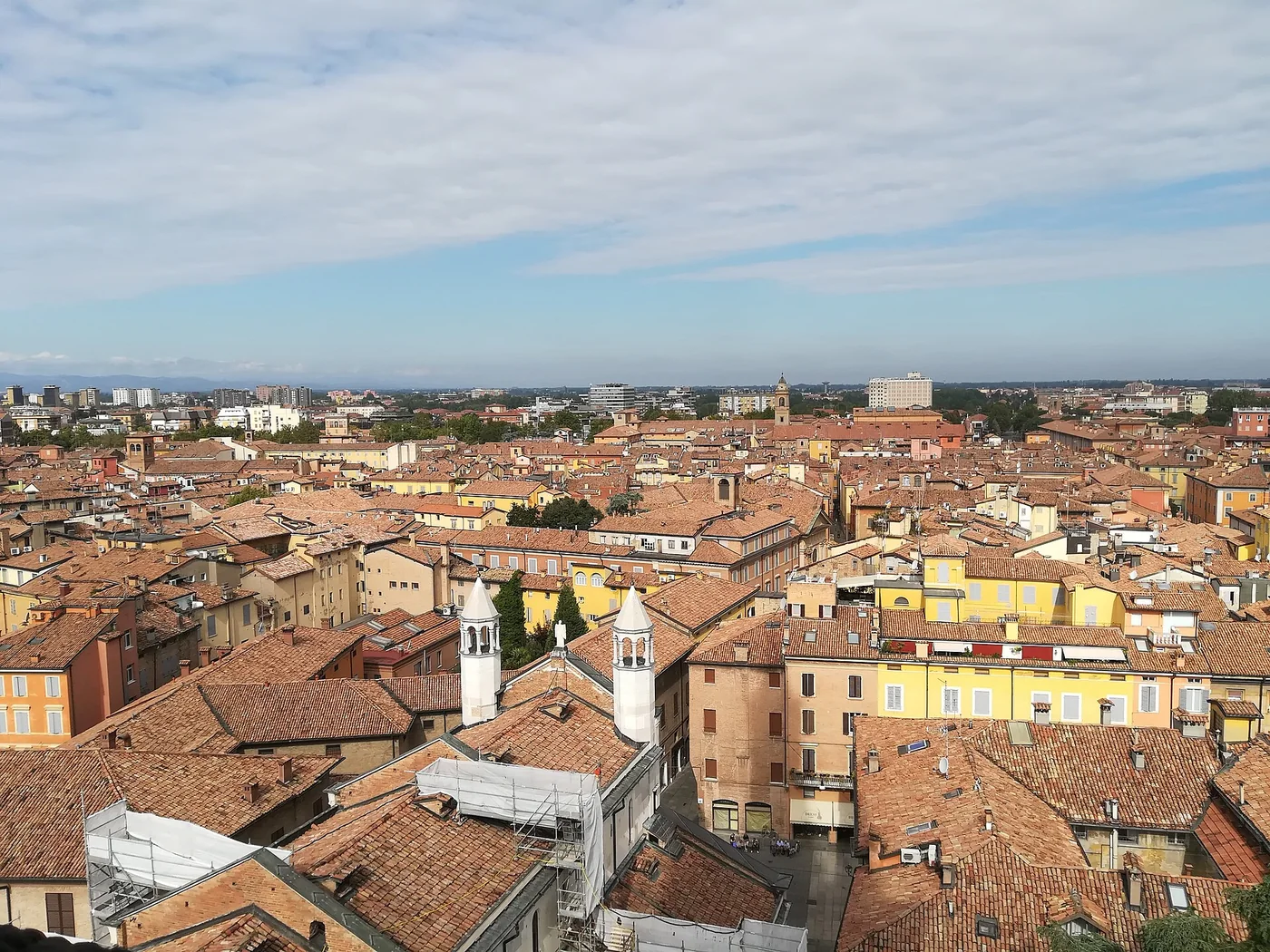 Immagine editoriale del territorio di Modena, in provincia di Modena