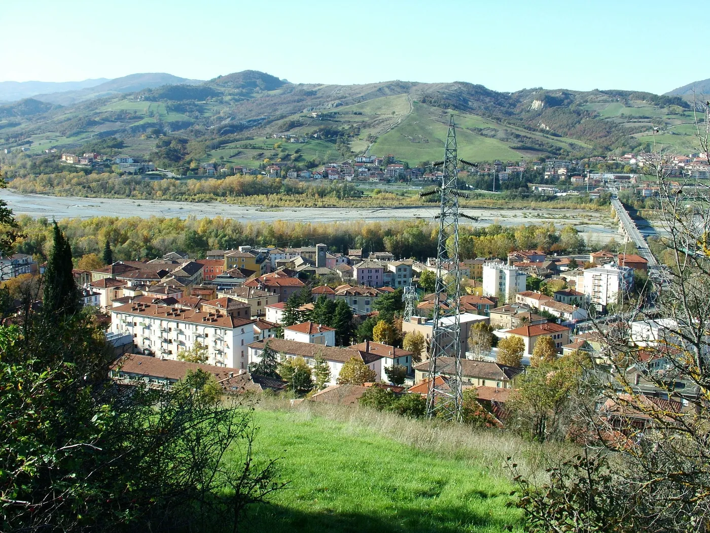 Immagine editoriale del territorio di Parma, in provincia di Parma