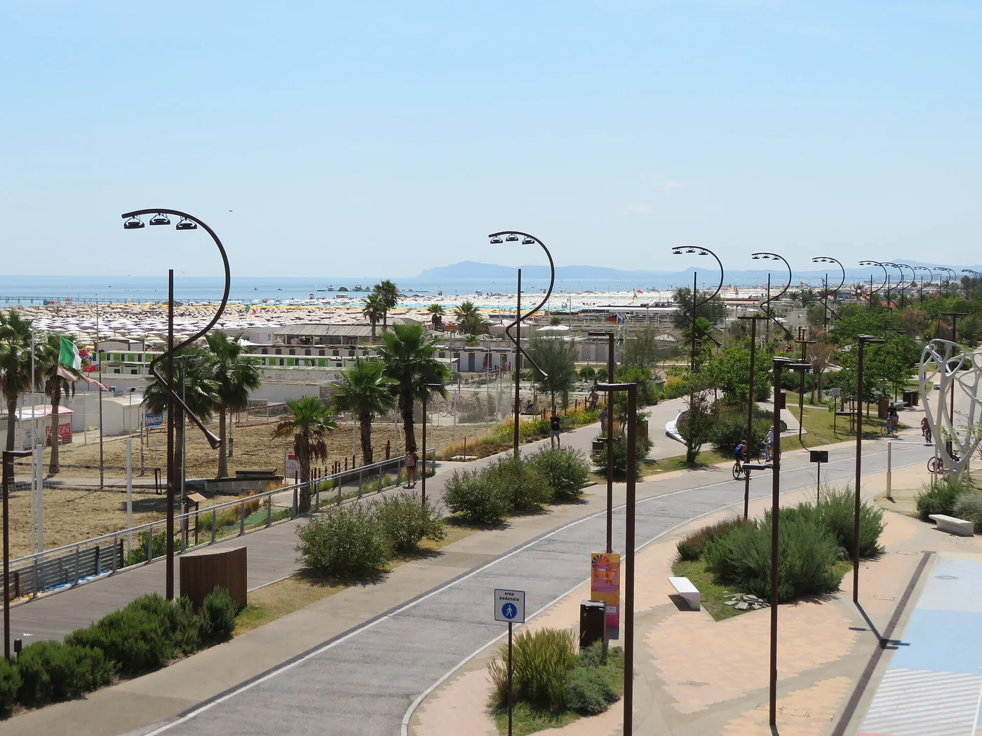 Immagine editoriale del territorio di Rimini, in provincia di Rimini