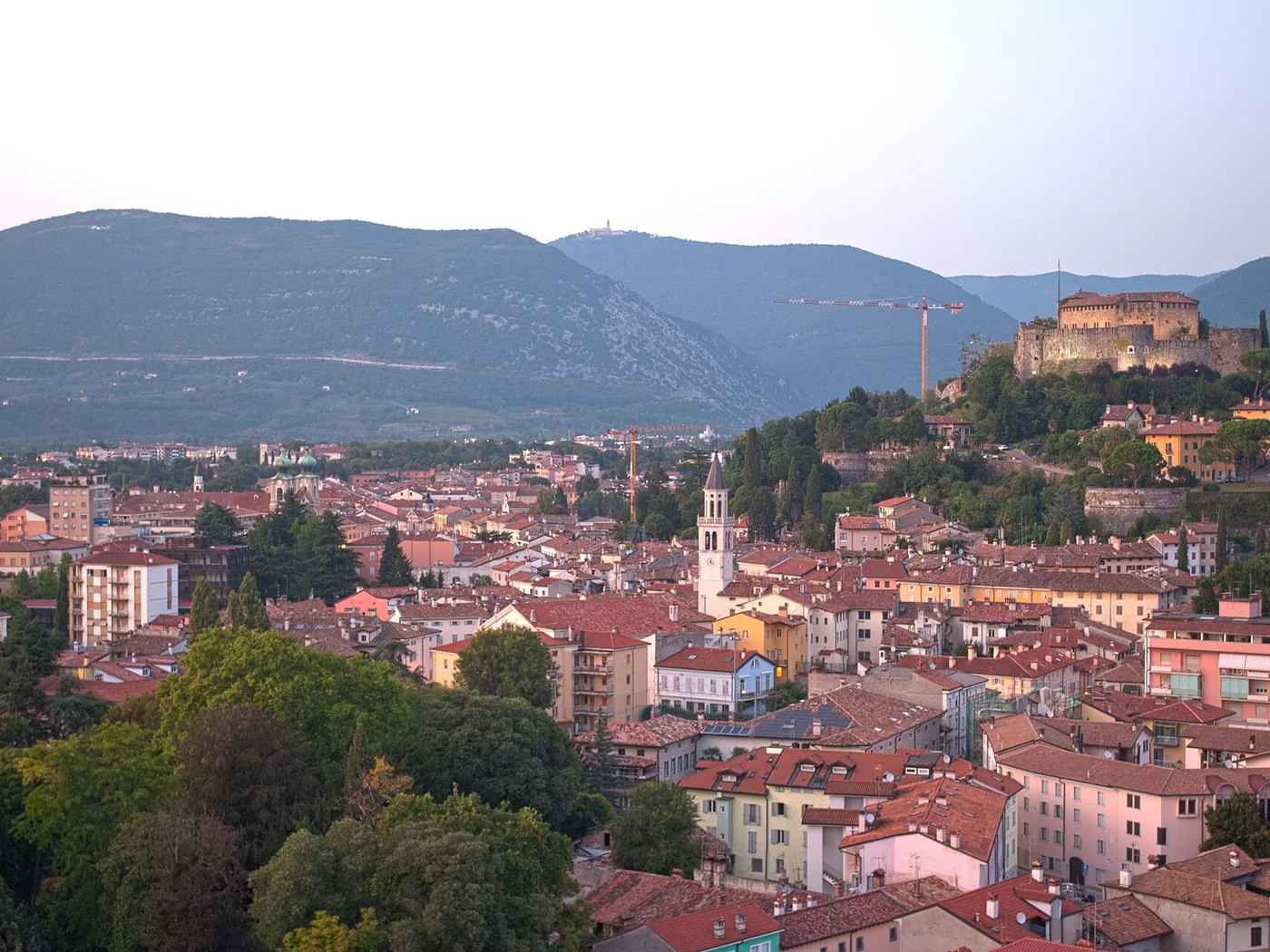 Immagine editoriale del territorio di Gorizia, in provincia di Gorizia