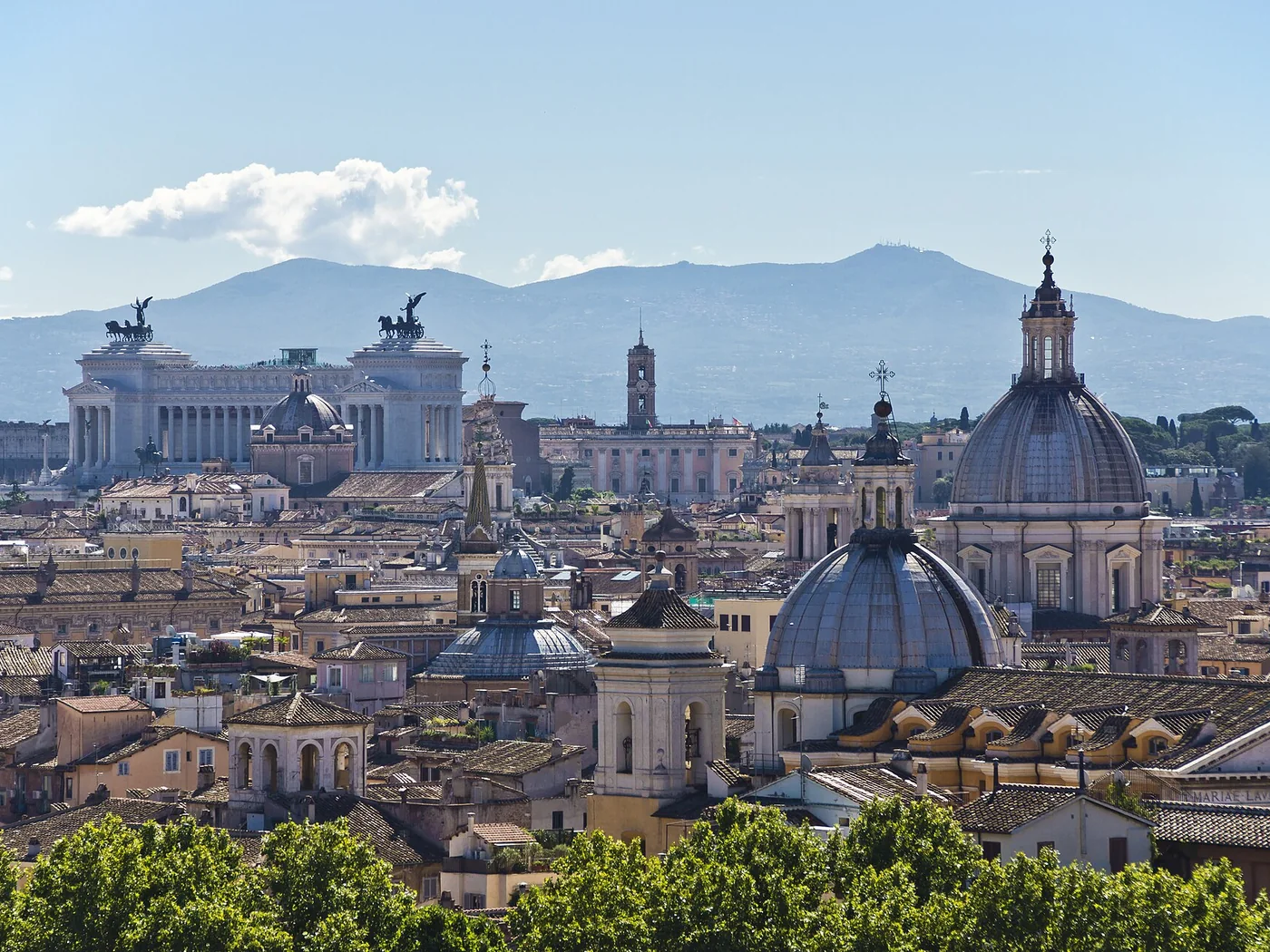 Immagine editoriale del territorio di Roma, in provincia di Roma