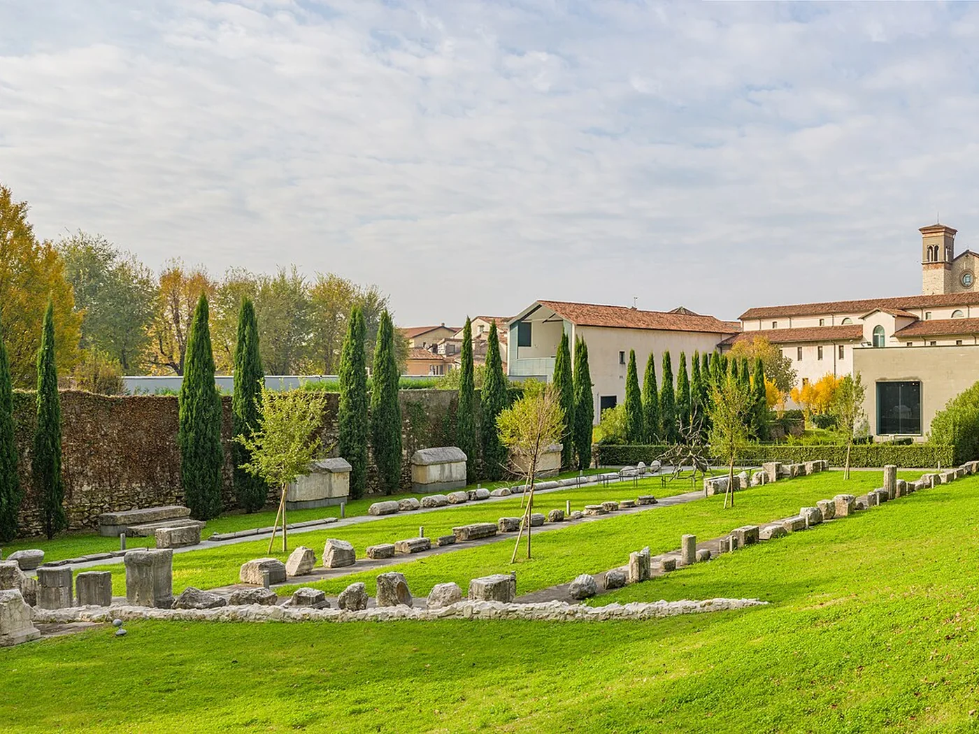 Immagine editoriale del territorio di Brescia, in provincia di Brescia