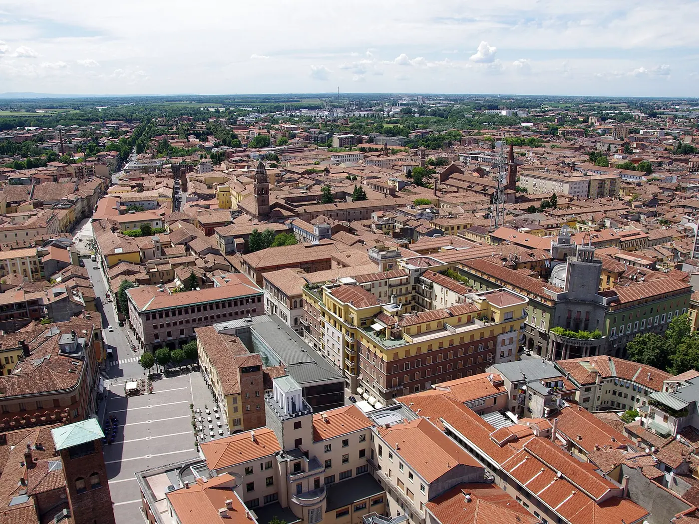 Immagine editoriale del territorio di Cremona, in provincia di Cremona
