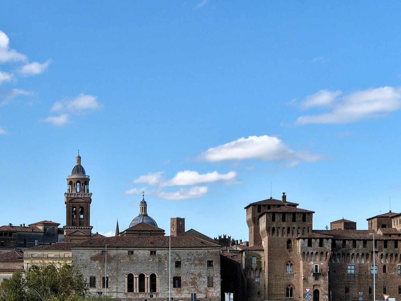 Immagine editoriale del territorio di Mantova, in provincia di Mantova