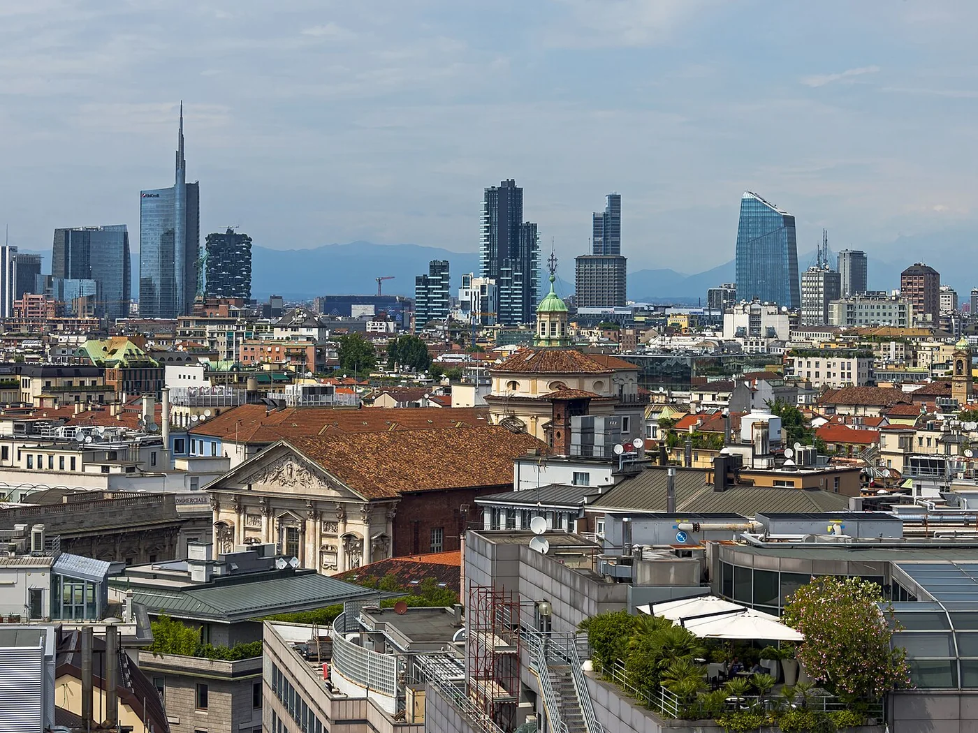 Immagine editoriale del territorio di Milano, in provincia di Milano