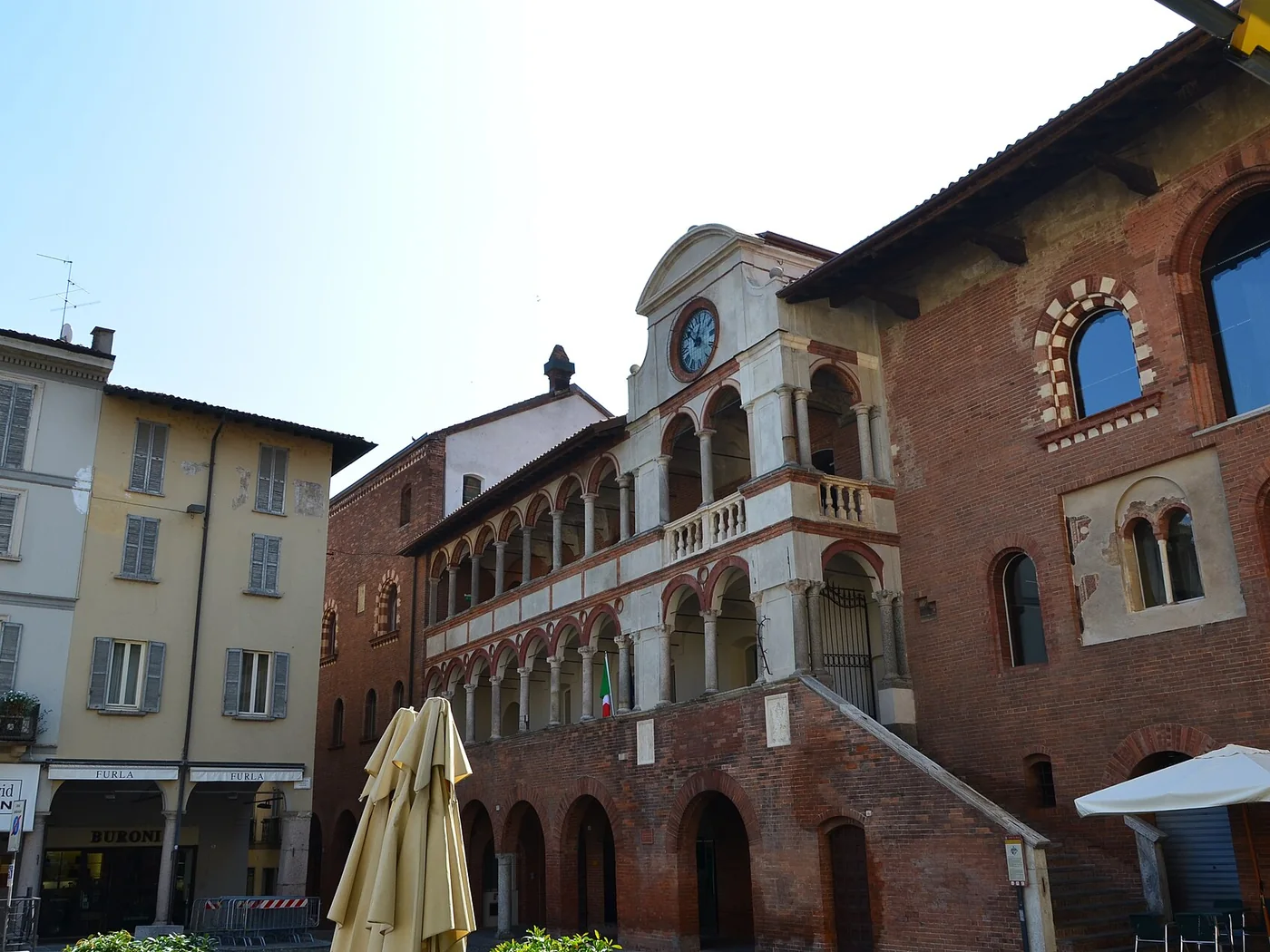 Immagine editoriale del territorio di Pavia, in provincia di Pavia