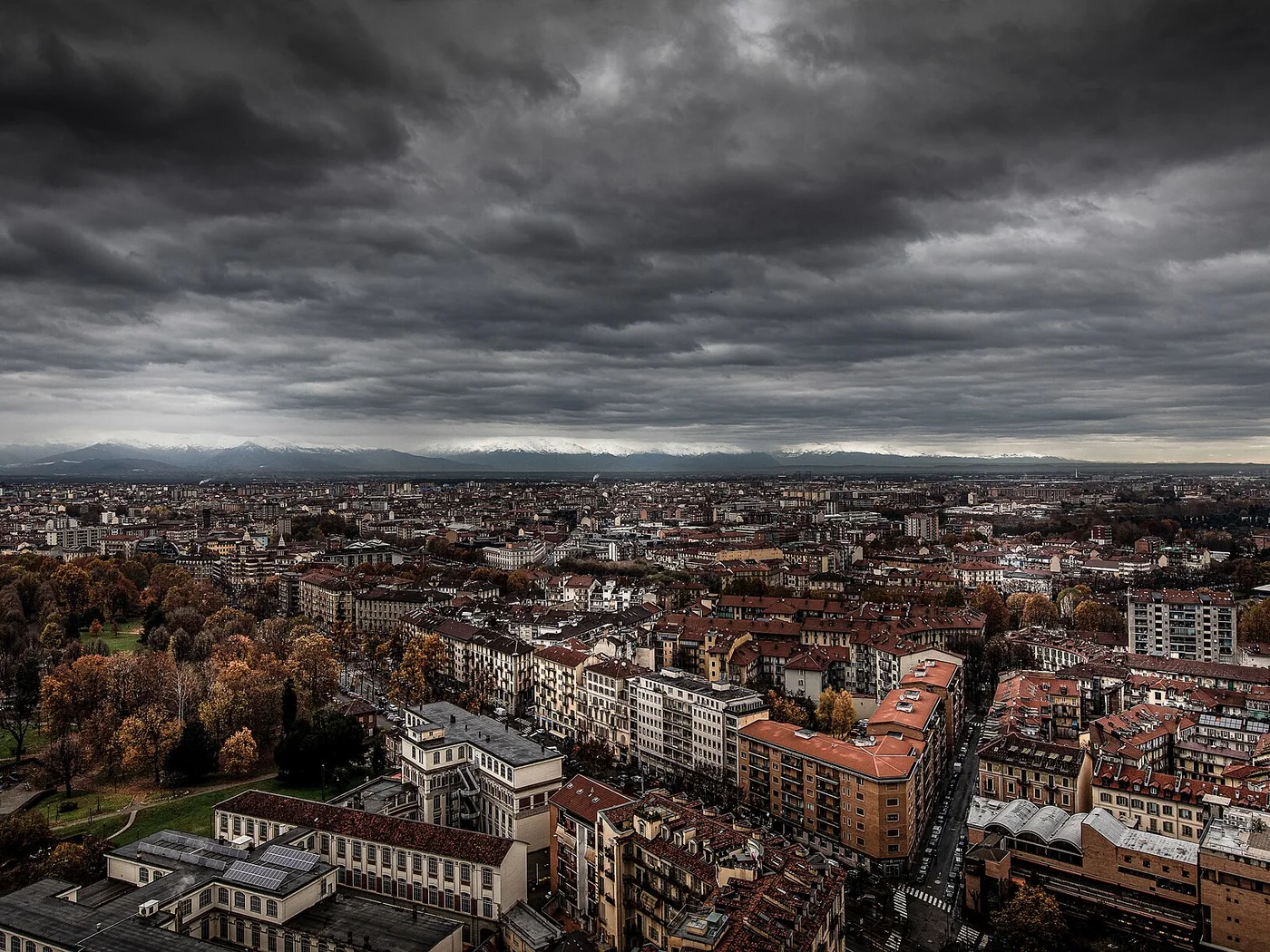 Immagine editoriale del territorio di Torino, in provincia di Torino