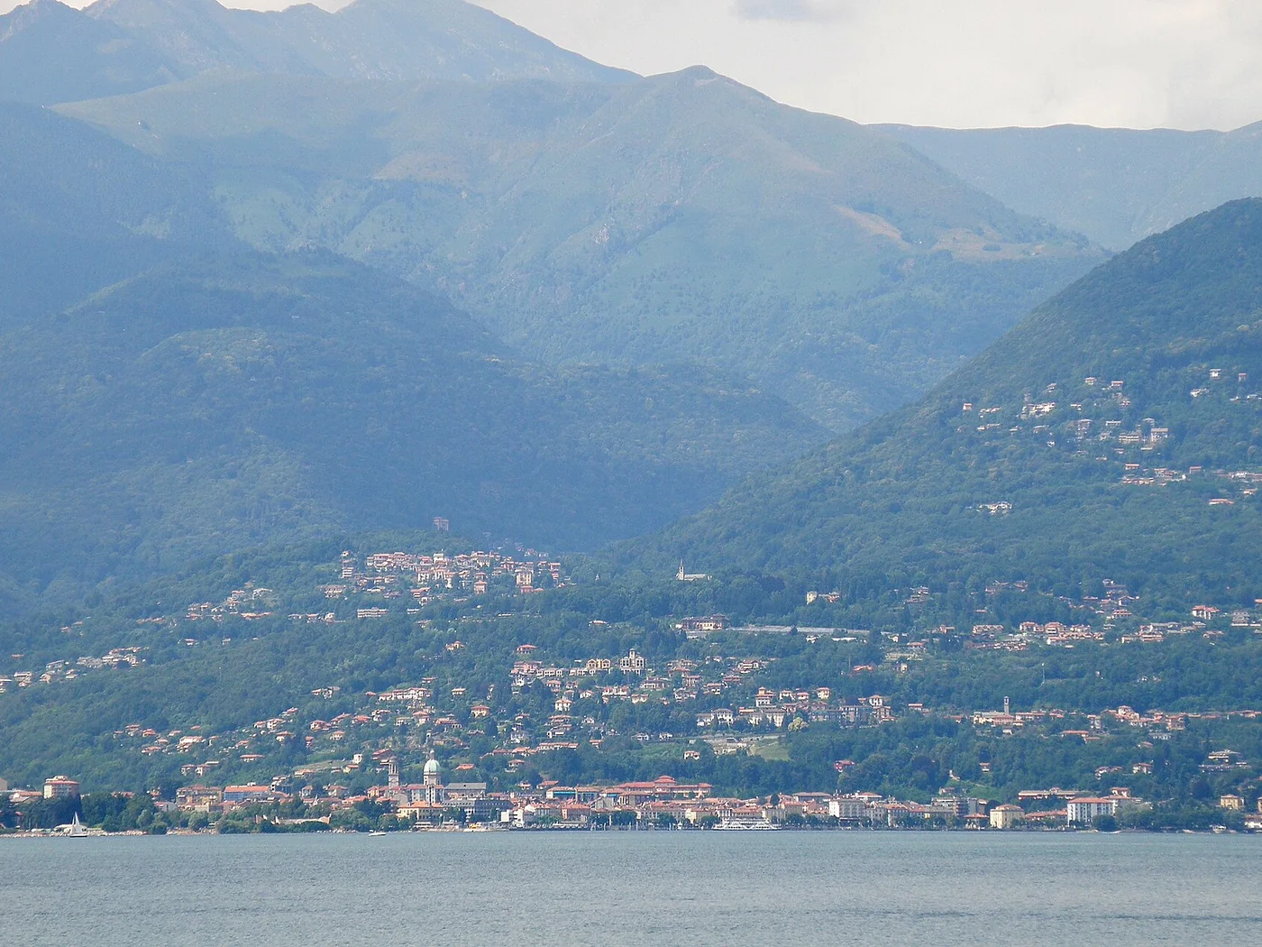Immagine editoriale del territorio di Verbania, in provincia di Verbano-Cusio-Ossola