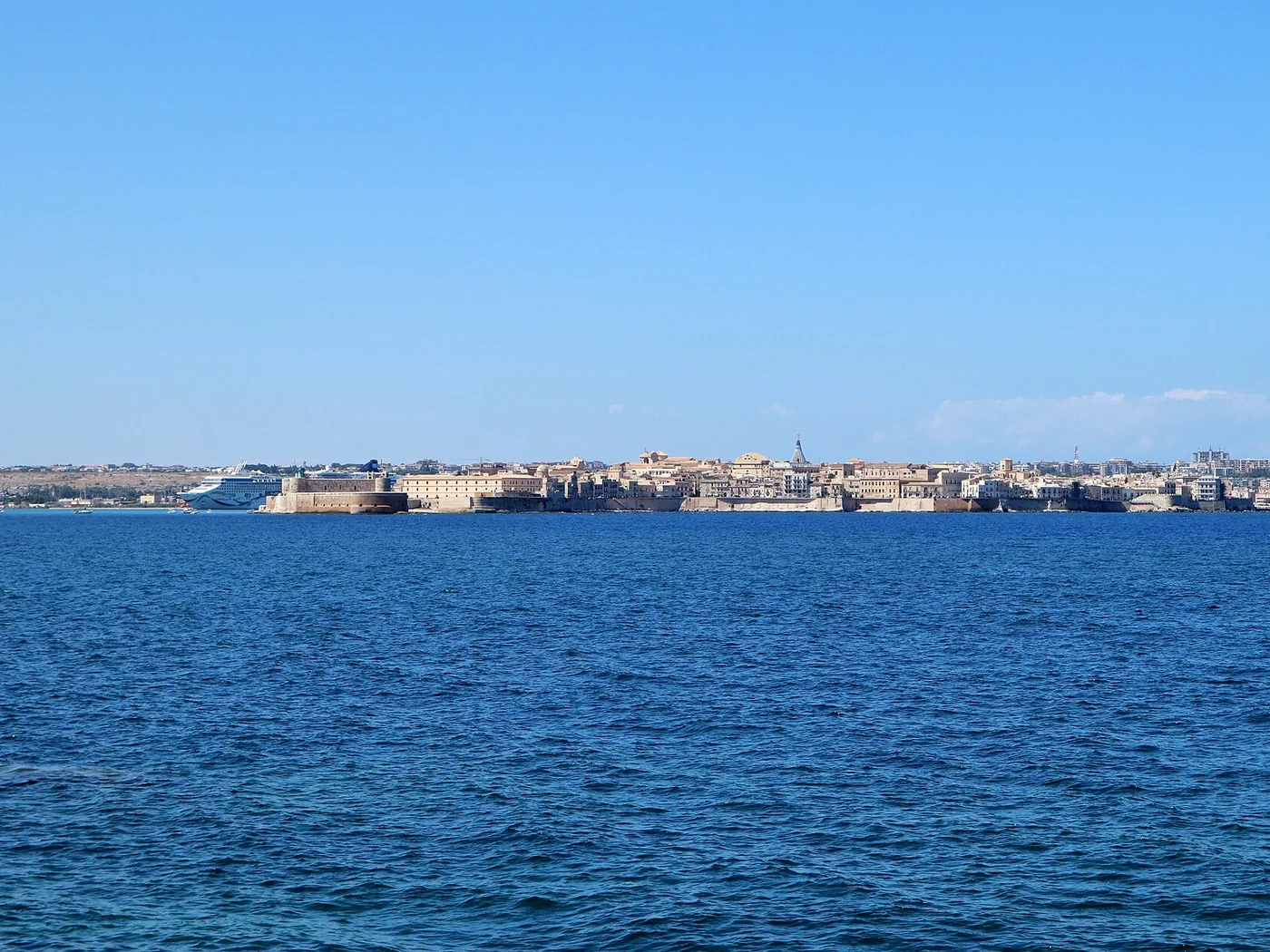 Immagine editoriale del territorio di Siracusa, in provincia di Siracusa