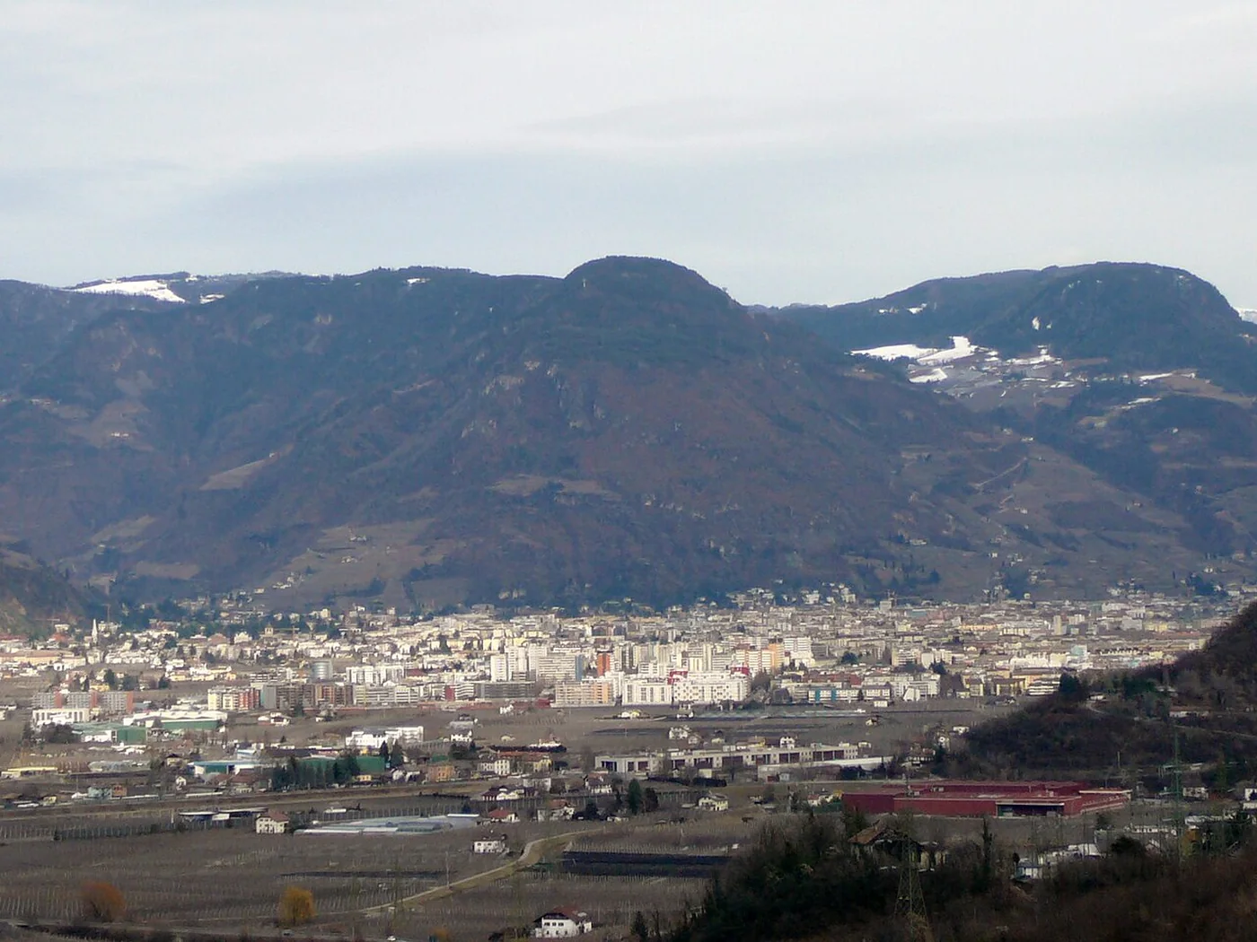 Immagine editoriale del territorio di Bolzano, in provincia di Bolzano/Bozen