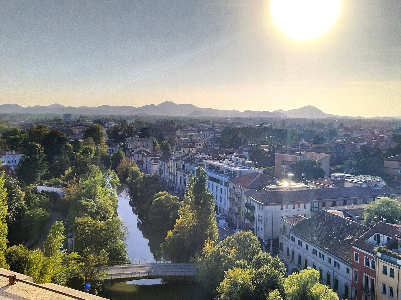 Immagine editoriale del territorio di Padova, in provincia di Padova